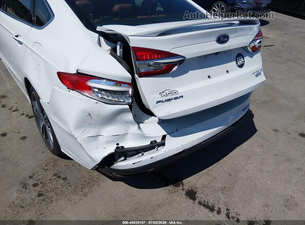 3FA6P0K95LR128018 2020 FORD FUSION Белый 