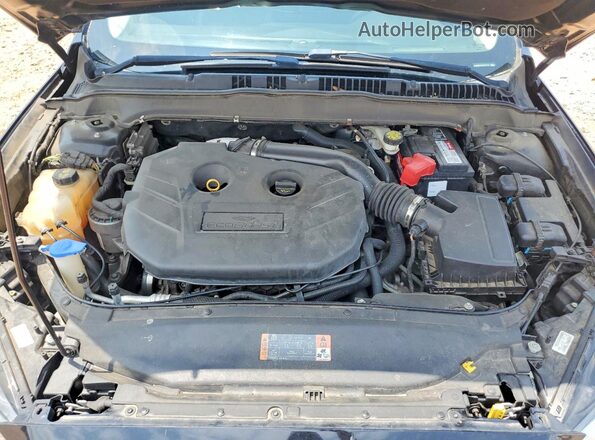 3FA6P0K96GR101478 2016 FORD FUSION Black Vista interior trasera