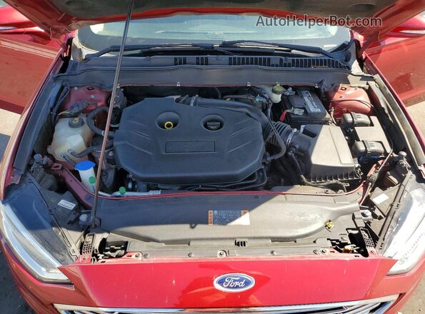 3FA6P0K96HR158796 2017 FORD FUSION Maroon უკანა სალონის ხედი