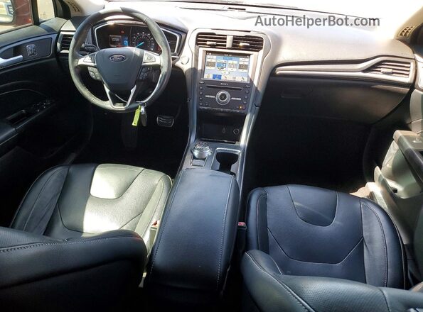 3FA6P0K96HR158796 2017 FORD FUSION Maroon წინა პანელის ხედი