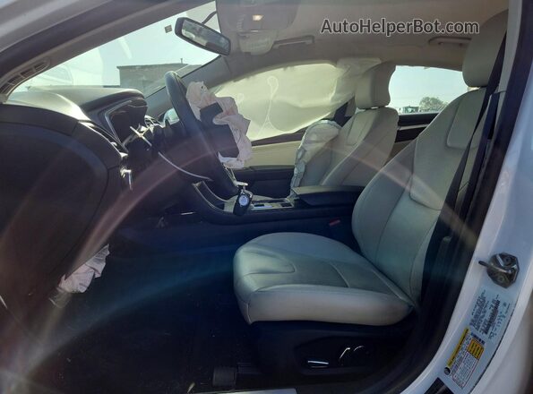 3FA6P0K96HR397877 2017 FORD FUSION White Vista interior delantera