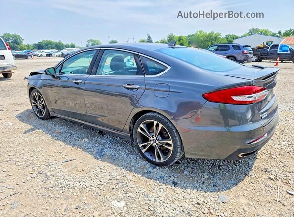 3FA6P0K97KR253083 2019 FORD FUSION Gray Tył lewy