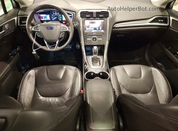3FA6P0K98GR220178 2016 FORD FUSION Silver Առջևի վահանակի տեսք