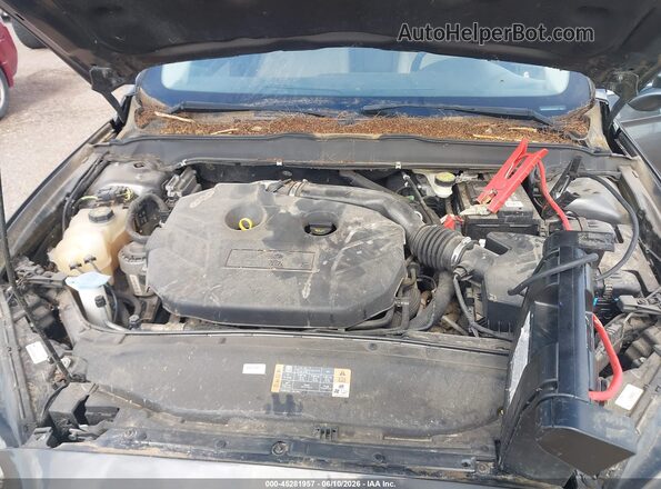 3FA6P0K98GR390010 2016 FORD FUSION Gray Вид ззаду