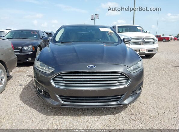 3FA6P0K98GR390010 2016 FORD FUSION Gray Вид щитка приладів