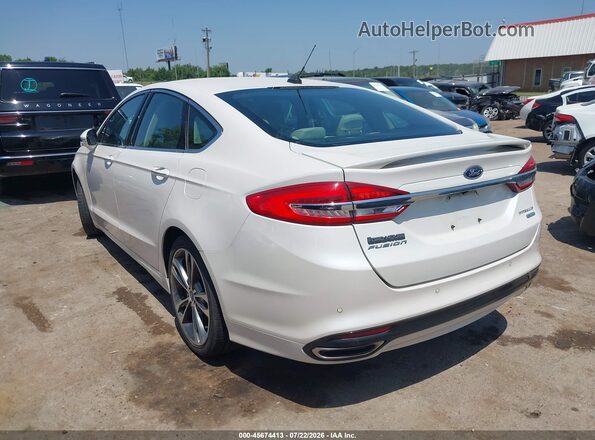 3FA6P0K98HR163174 2017 FORD FUSION White Задня ліва чверть