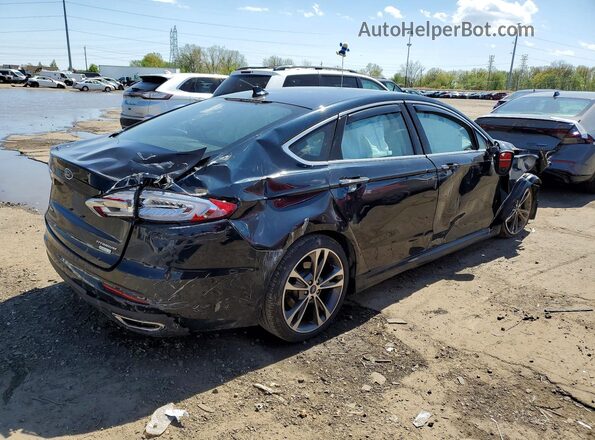 3FA6P0K98LR110905 2020 FORD FUSION Blue Tył prawy