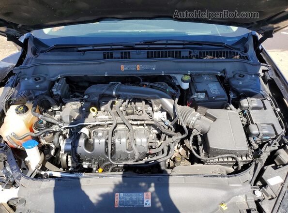 3FA6P0K98LR110905 2020 FORD FUSION Blue Widok wnętrza z tyłu