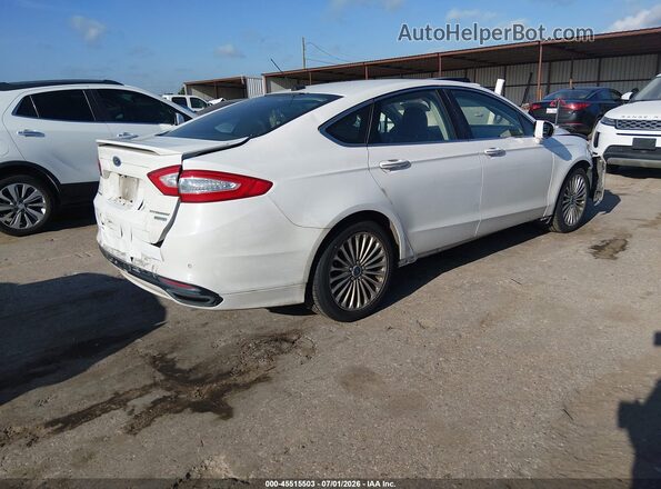 3FA6P0K99GR207875 2016 FORD FUSION Белый Задняя правая четверть