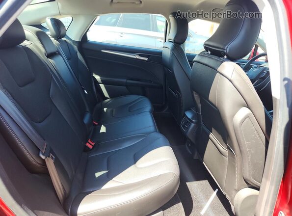 3FA6P0K99GR238172 2016 FORD FUSION Red უკანა სავარძლების ხედი