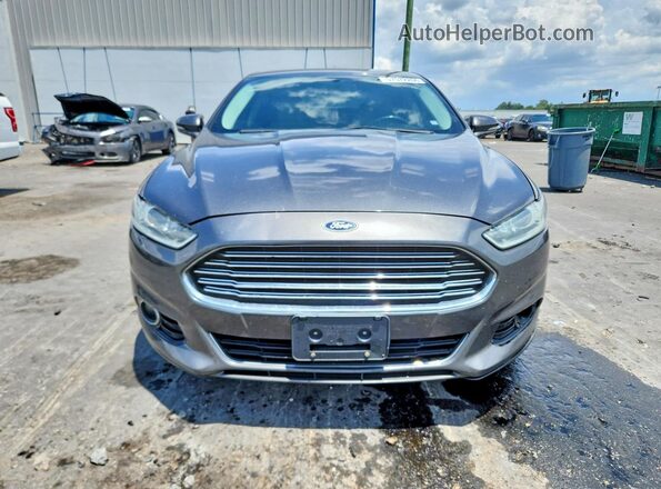 3FA6P0K9XGR331623 2016 FORD FUSION Gray Вид спереду