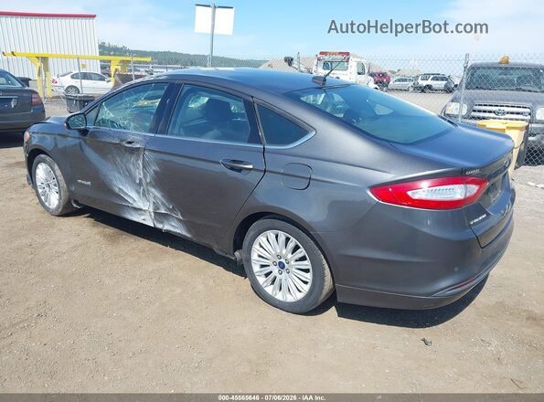 3FA6P0LU0GR342813 2016 FORD FUSION HYBRID Gray Հետևի ձախ