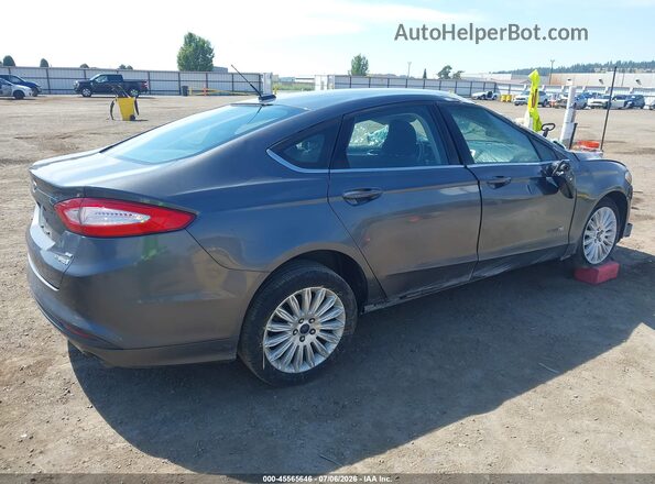 3FA6P0LU0GR342813 2016 FORD FUSION HYBRID Gray Հետևի աջ