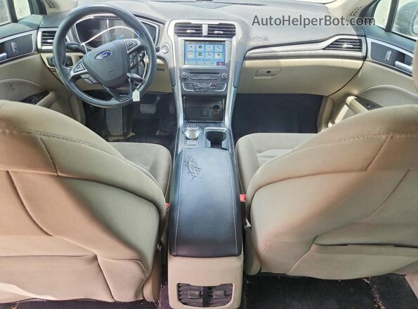 3FA6P0LU0HR280007 2017 FORD FUSION Gray Առջևի վահանակի տեսք