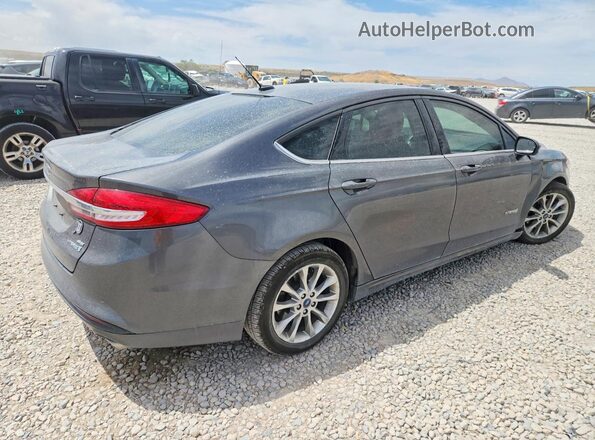 3FA6P0LU0HR280007 2017 FORD FUSION Gray Հետևի աջ