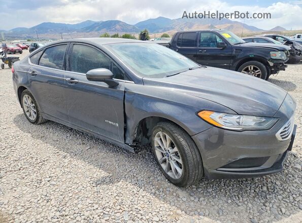 3FA6P0LU0HR280007 2017 FORD FUSION Gray Առջևի աջ