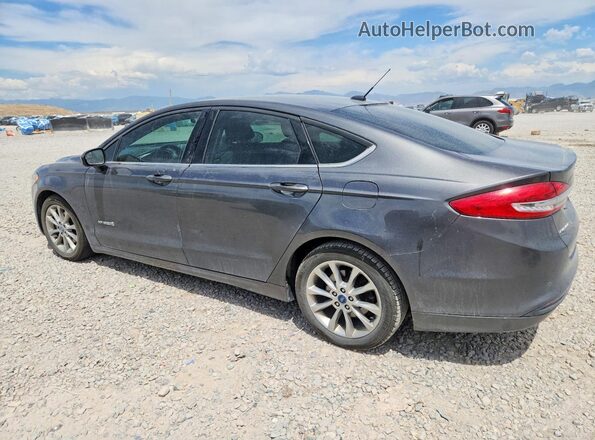 3FA6P0LU0HR280007 2017 FORD FUSION Gray Հետևի ձախ