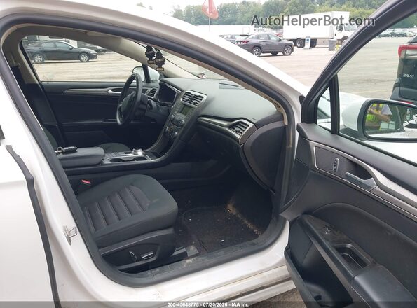 3FA6P0LU0HR315841 2017 FORD FUSION HYBRID White Front interior view