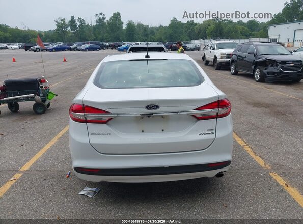 3FA6P0LU0HR315841 2017 FORD FUSION HYBRID White 