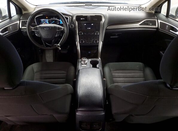 3FA6P0LU0HR323342 2017 FORD FUSION White Widok deski rozdzielczej