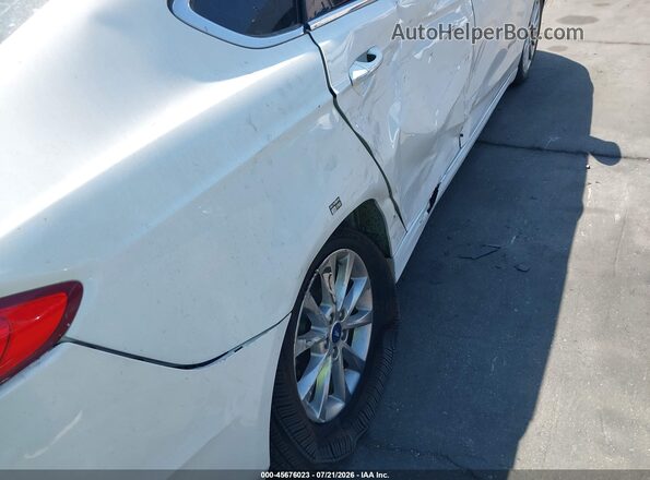 3FA6P0LU0HR409301 2017 FORD FUSION HYBRID White ხელსაწყოთა პანელის ხედი