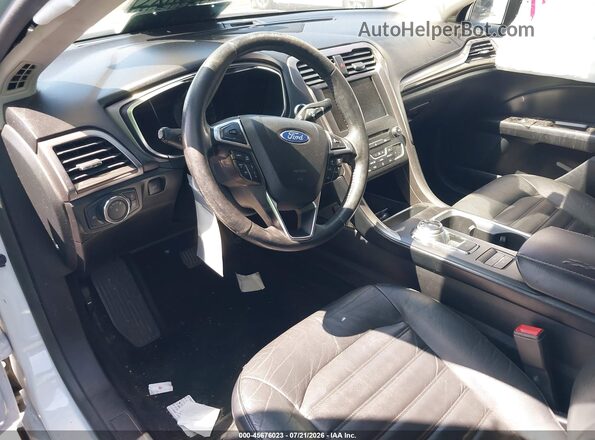 3FA6P0LU0HR409301 2017 FORD FUSION HYBRID White 