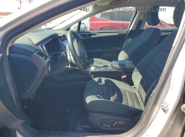 3FA6P0LU0JR204308 2018 FORD FUSION White წინა სალონის ხედი
