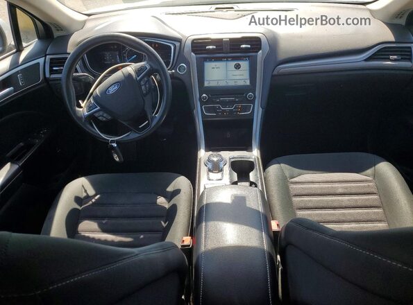 3FA6P0LU0JR204308 2018 FORD FUSION White წინა პანელის ხედი