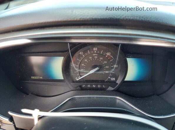3FA6P0LU0JR207841 2018 FORD FUSION Gray Вид щитка приладів