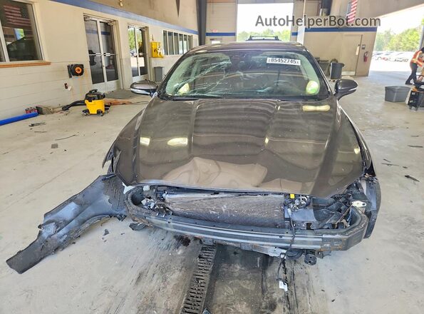 3FA6P0LU0JR207841 2018 FORD FUSION Gray Вид спереду