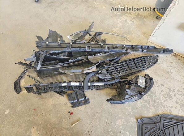 3FA6P0LU0JR207841 2018 FORD FUSION Gray Вид підкапотного простору
