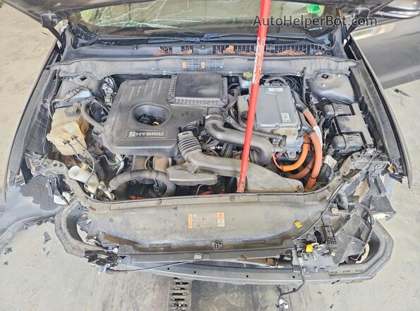 3FA6P0LU0JR207841 2018 FORD FUSION Gray Вид задньої частини салону
