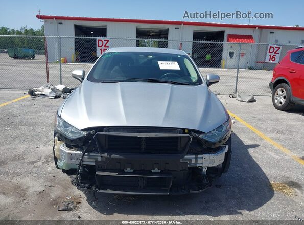 3FA6P0LU0JR226907 2018 FORD FUSION HYBRID Silver წინა ხედი