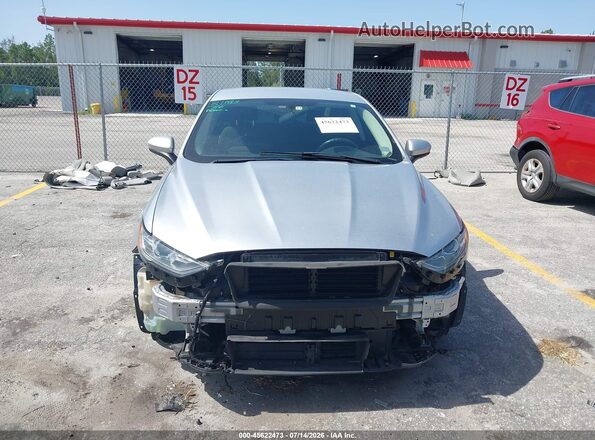 3FA6P0LU0JR226907 2018 FORD FUSION HYBRID Silver ხელსაწყოთა პანელის ხედი