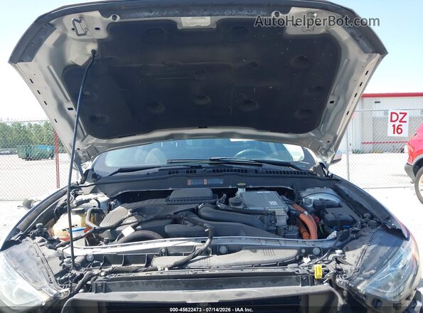 3FA6P0LU0JR226907 2018 FORD FUSION HYBRID Silver უკანა ხედი