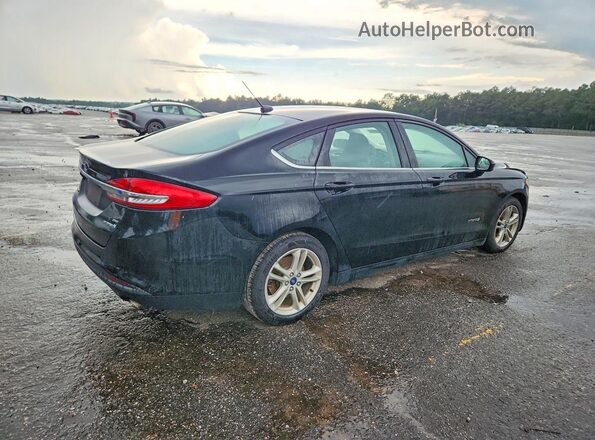 3FA6P0LU0JR242251 2018 FORD FUSION Black Rear right
