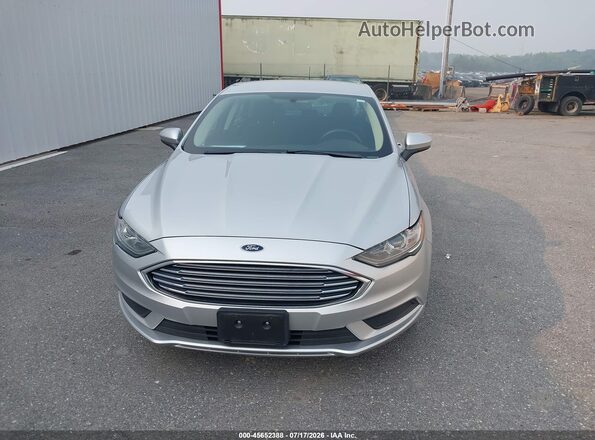 3FA6P0LU0JR254285 2018 FORD FUSION HYBRID Silver Սարքավորումների վահանակի տեսք