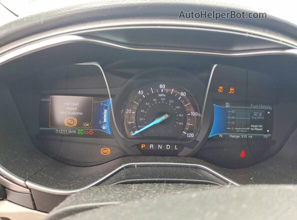 3FA6P0LU0JR274150 2018 FORD FUSION Beige ხელსაწყოთა პანელის ხედი