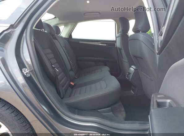 3FA6P0LU0KR100435 2019 FORD FUSION HYBRID Gray VIN sticker view
