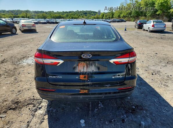 3FA6P0LU0KR183770 2019 FORD FUSION Black Vista trasera