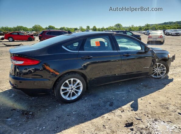 3FA6P0LU0KR183770 2019 FORD FUSION Black Trasero derecho