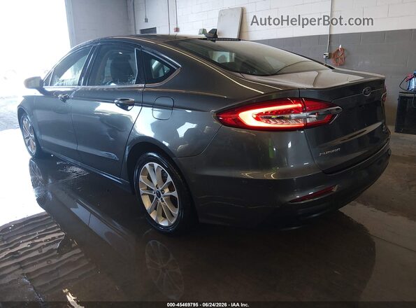 3FA6P0LU0LR119245 2020 FORD FUSION Gray Trasero izquierdo