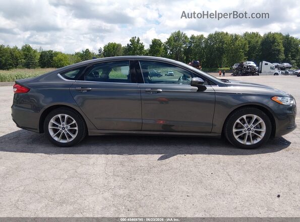 3FA6P0LU0LR119245 2020 FORD FUSION Gray Vista interior trasera