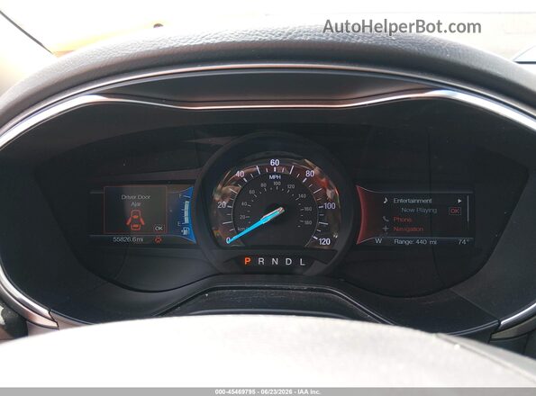 3FA6P0LU0LR119245 2020 FORD FUSION Gray Vista de los asientos traseros