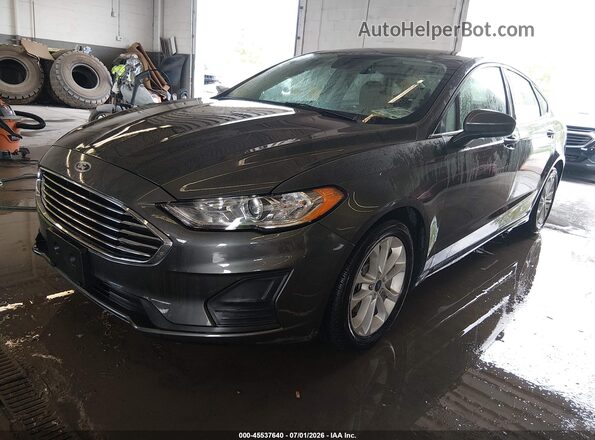 3FA6P0LU0LR200598 2020 FORD FUSION Gray Vista tres cuartos delantera izquierda