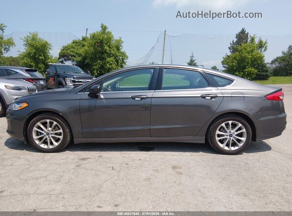 3FA6P0LU0LR200598 2020 FORD FUSION Gray 