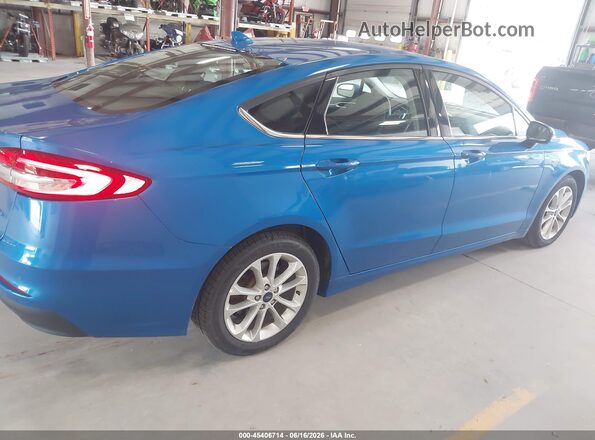 3FA6P0LU0LR201458 2020 FORD FUSION Синий Задняя правая четверть