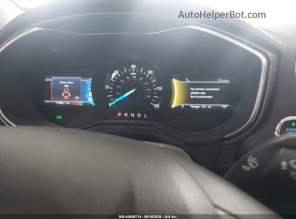 3FA6P0LU0LR201458 2020 FORD FUSION Синий Вид задних сидений