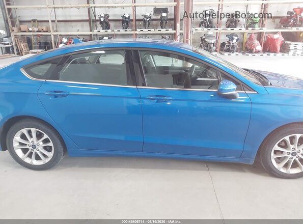 3FA6P0LU0LR201458 2020 FORD FUSION Синий 