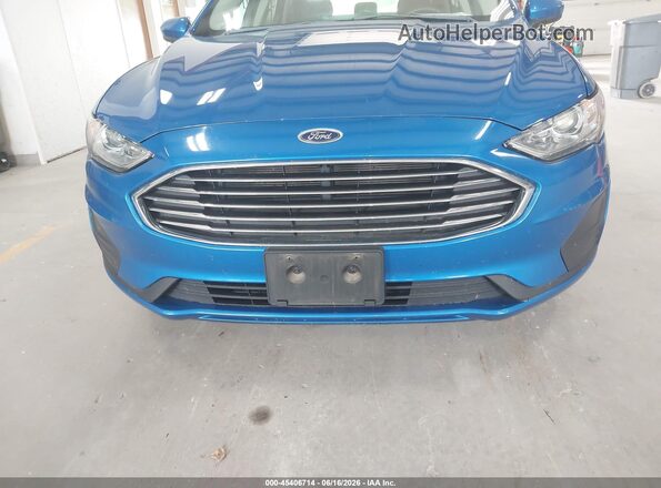 3FA6P0LU0LR201458 2020 FORD FUSION Синий 